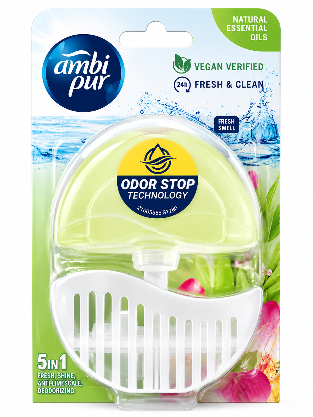 Désodorisant WC Ambi Pur Odor Stop Technology – Fresh & Clean