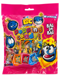 LC Popping Candy Bag in Bag – 8 Sachets de Bonbons Pétillants Assortis