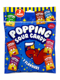 Popping Sour Candy – Lot de 7 Sachets de Bonbons Pétillants Acidulés