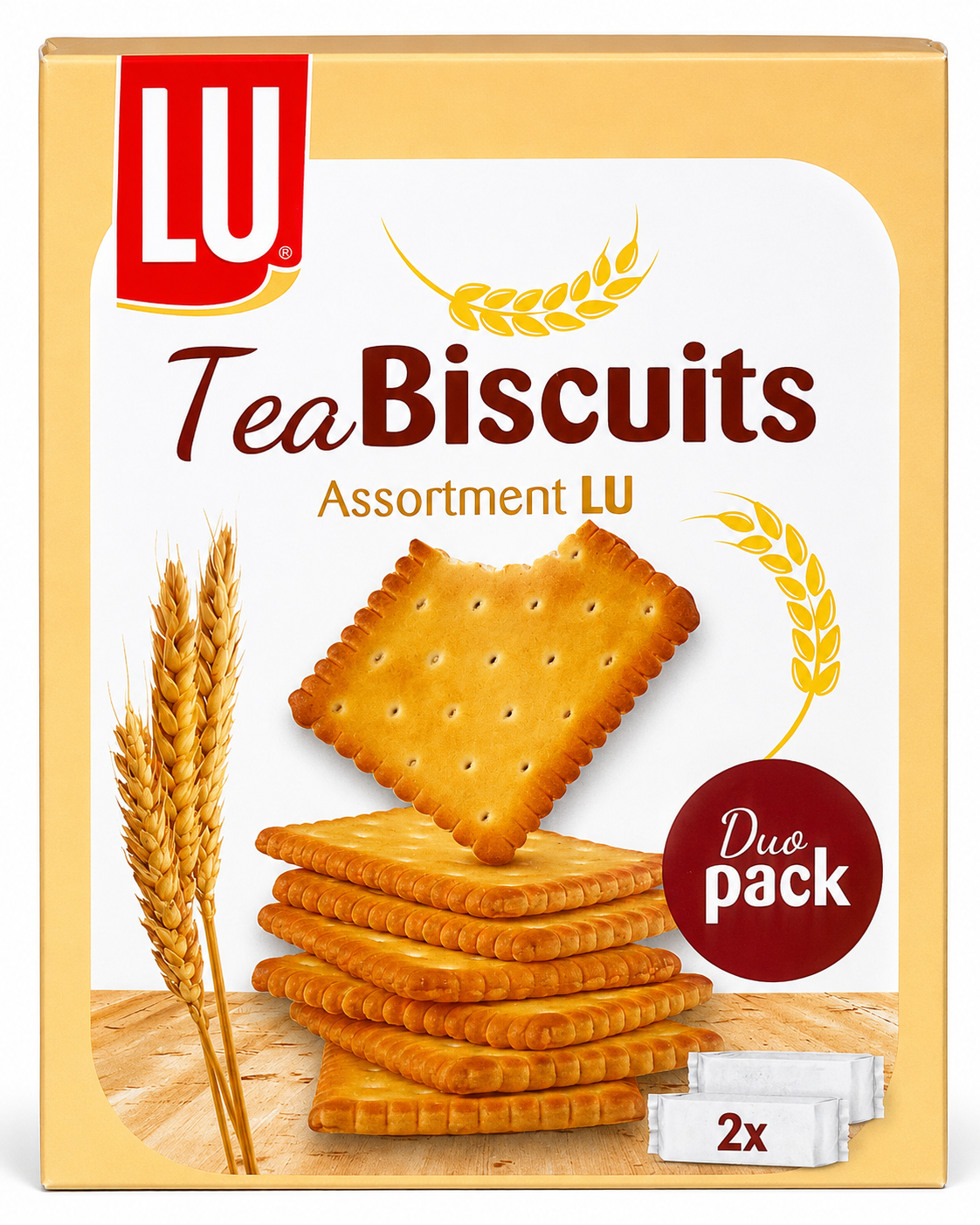 LU Tea Biscuits – Assortiment de biscuits classiques (Duo Pack)