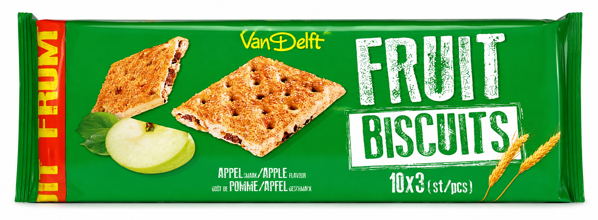 Fruit Biscuits Pomme – Van Delft