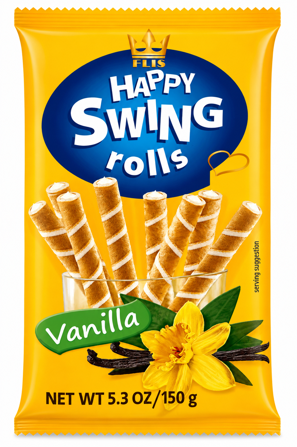 Happy Swing Rolls Vanille