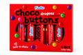 Choco Buttons Fundiez – 5 Tubes de Dragées Chocolatées