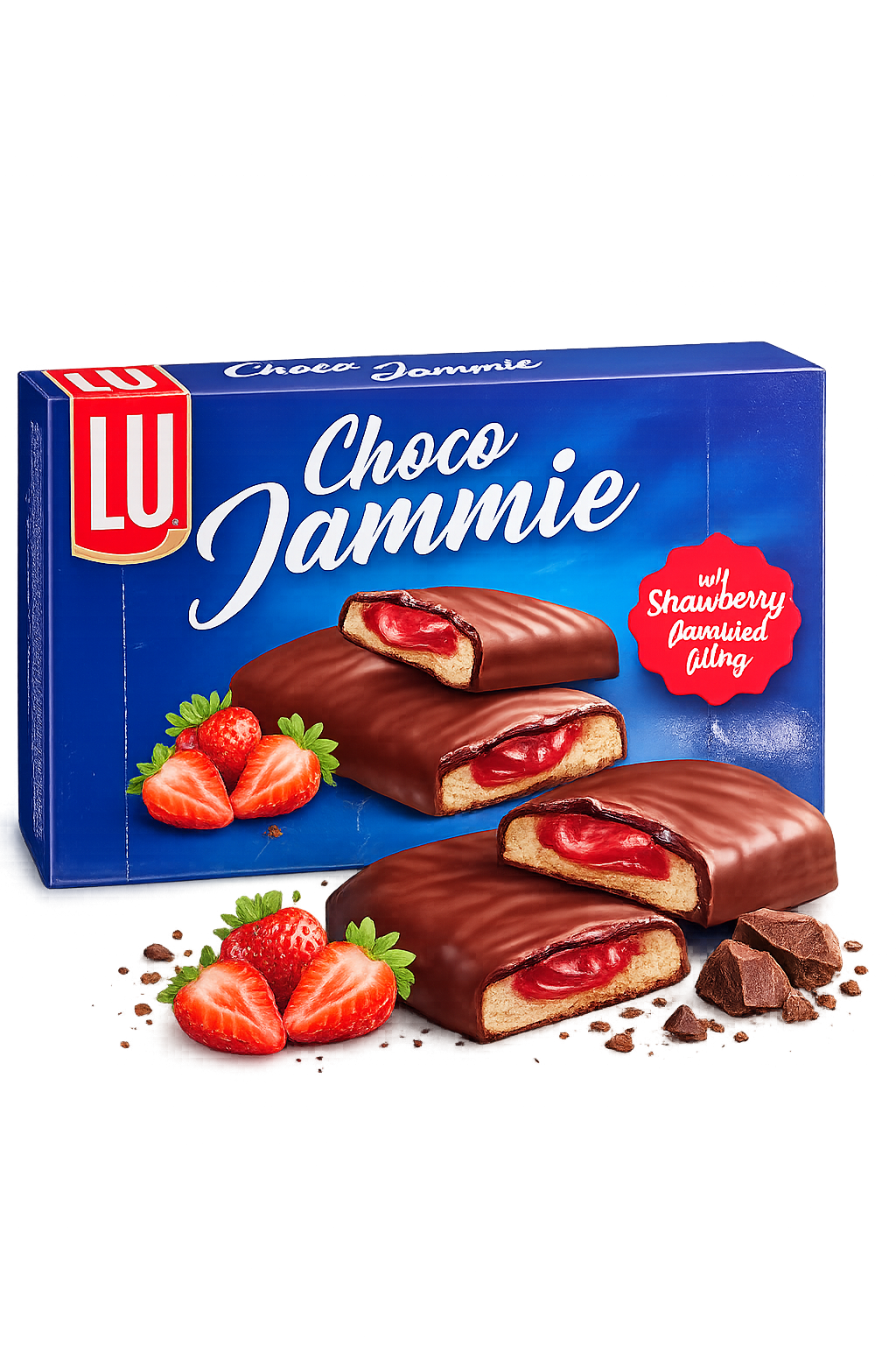 LU Choco Jammie Fraise