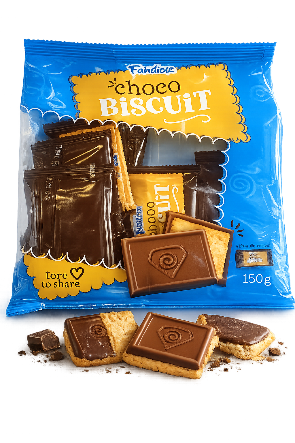 Choco Biscuit – Biscuits Chocolat Individuels