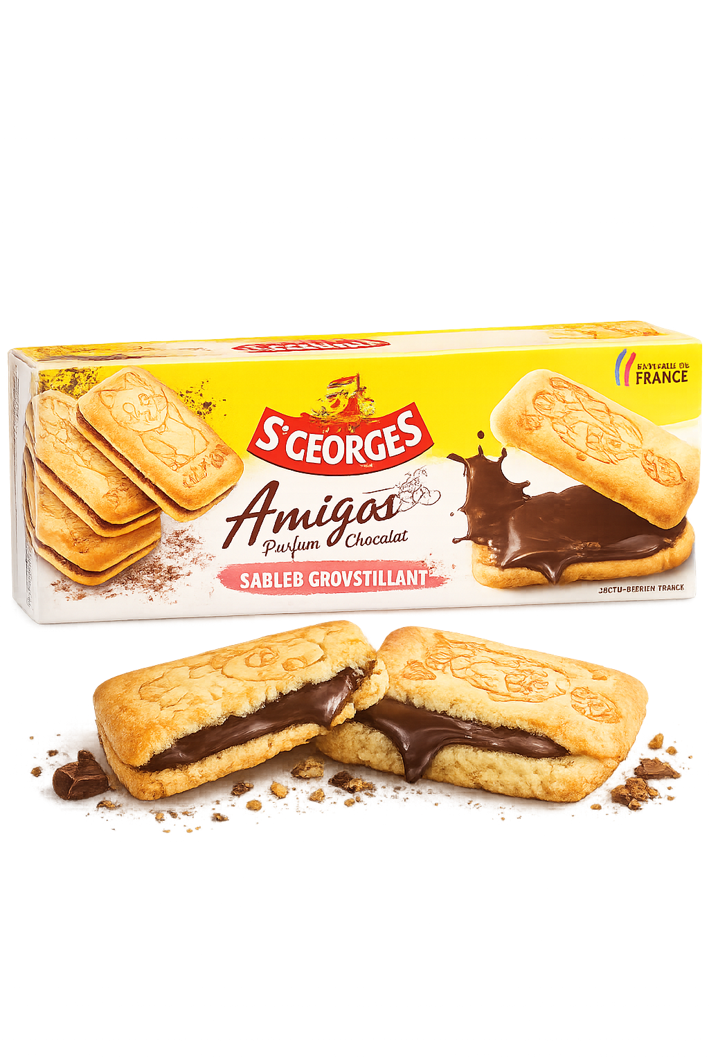 Biscuits Saint Georges Amigos Chocolat