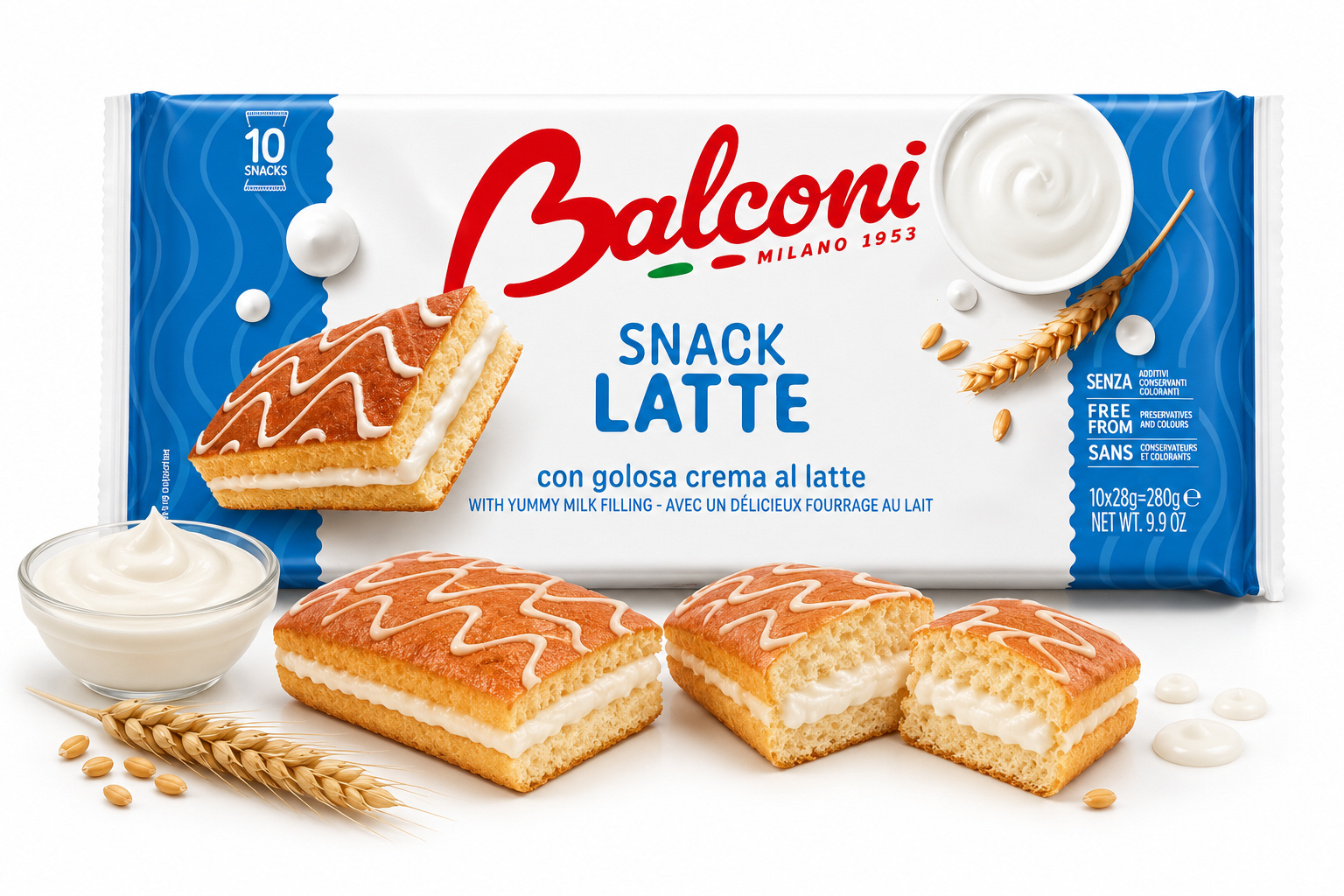 Balconi Snack Latte