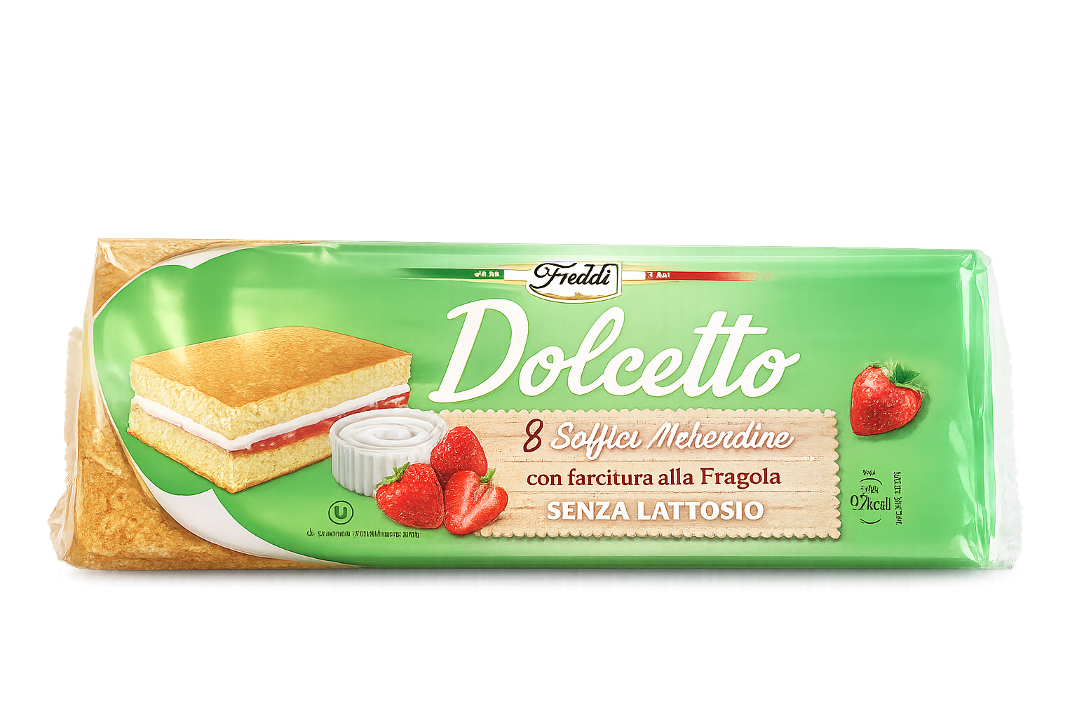 Freddi Dolcetto Fraise Sans Lactose
