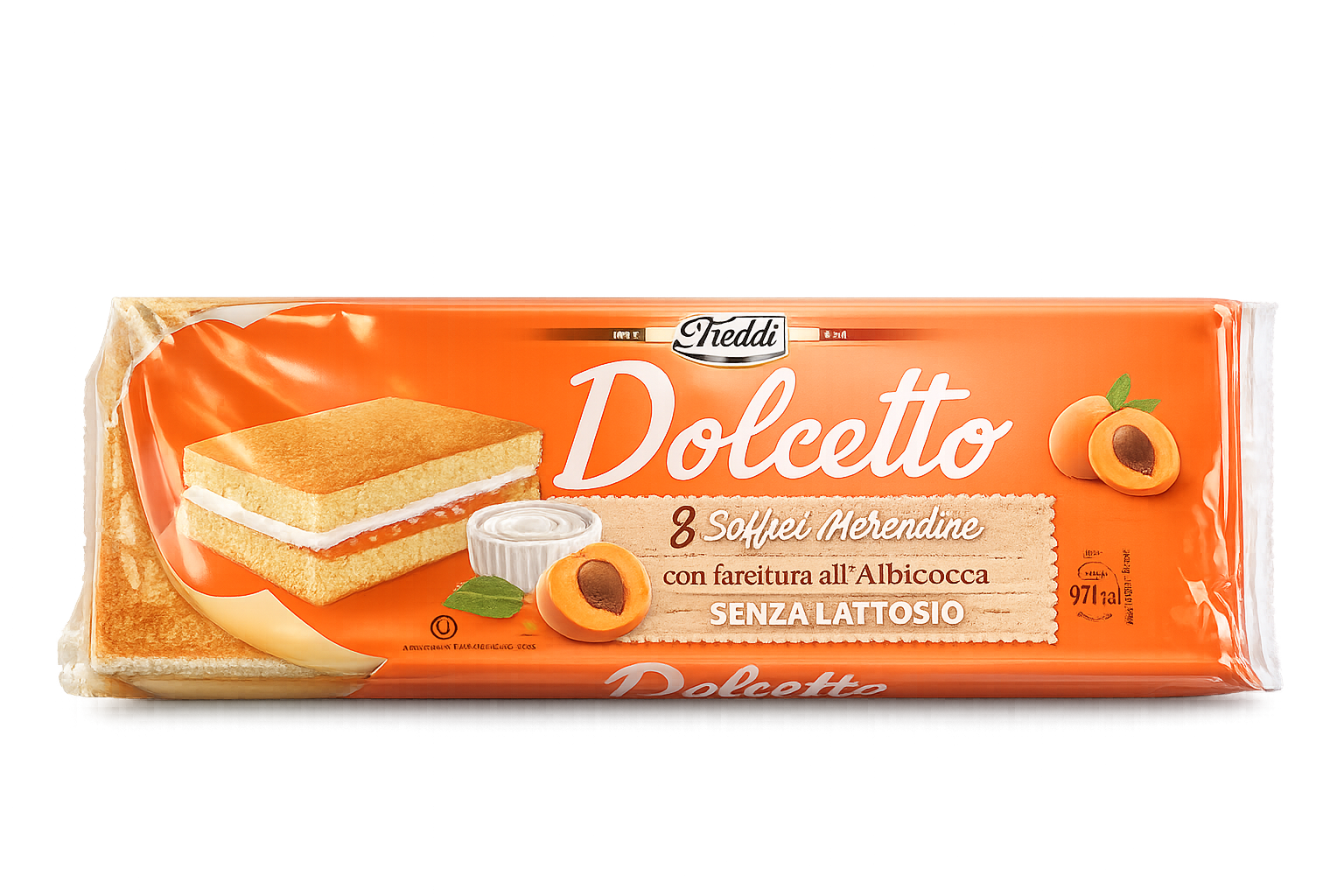 Freddi Dolcetto Abricot Sans Lactose
