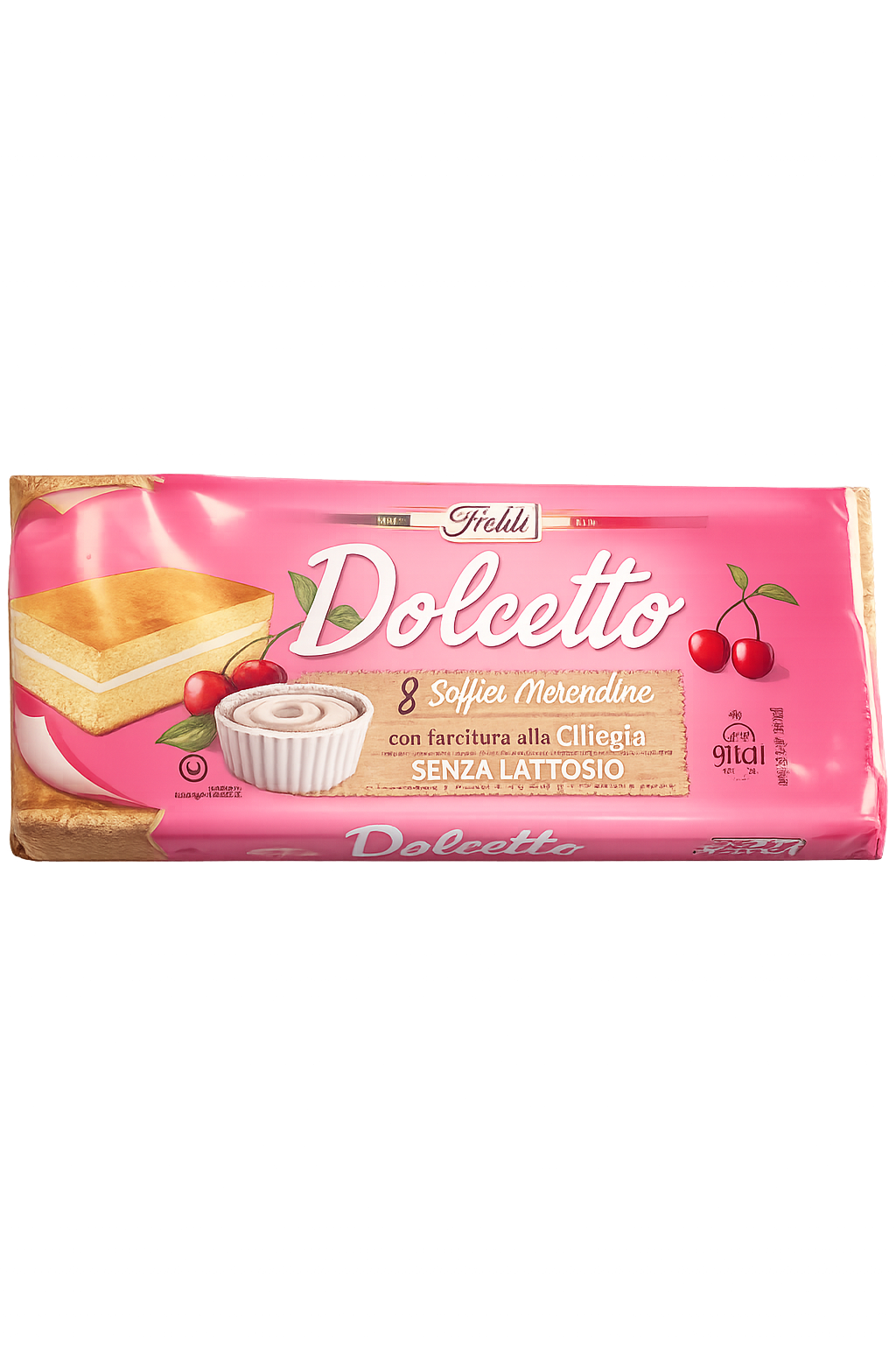 Gâteau moelleux fourré à la cerise