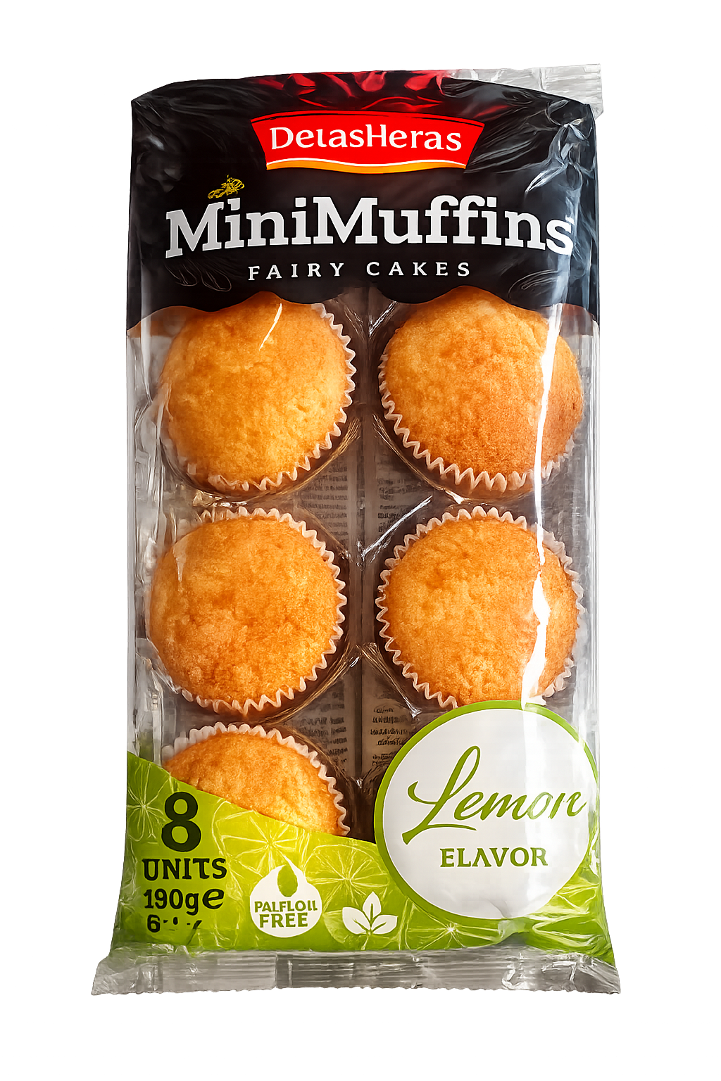 Mini Muffins Citron Delasheras – 8 Pièces