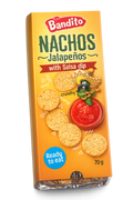 Bandito Nachos Jalapeños avec Sauce Salsa