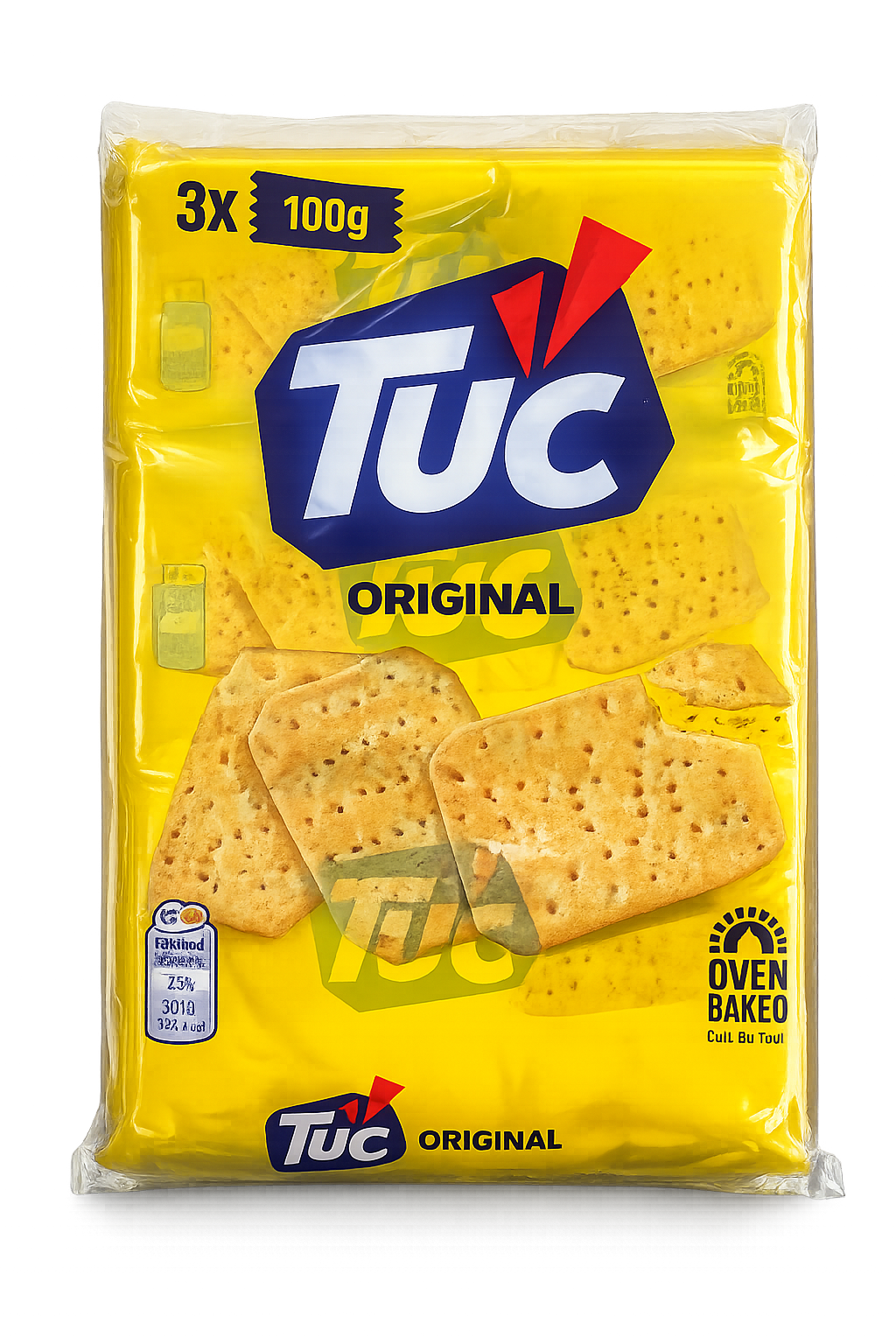 TUC Original – Pack 3 x 100 g