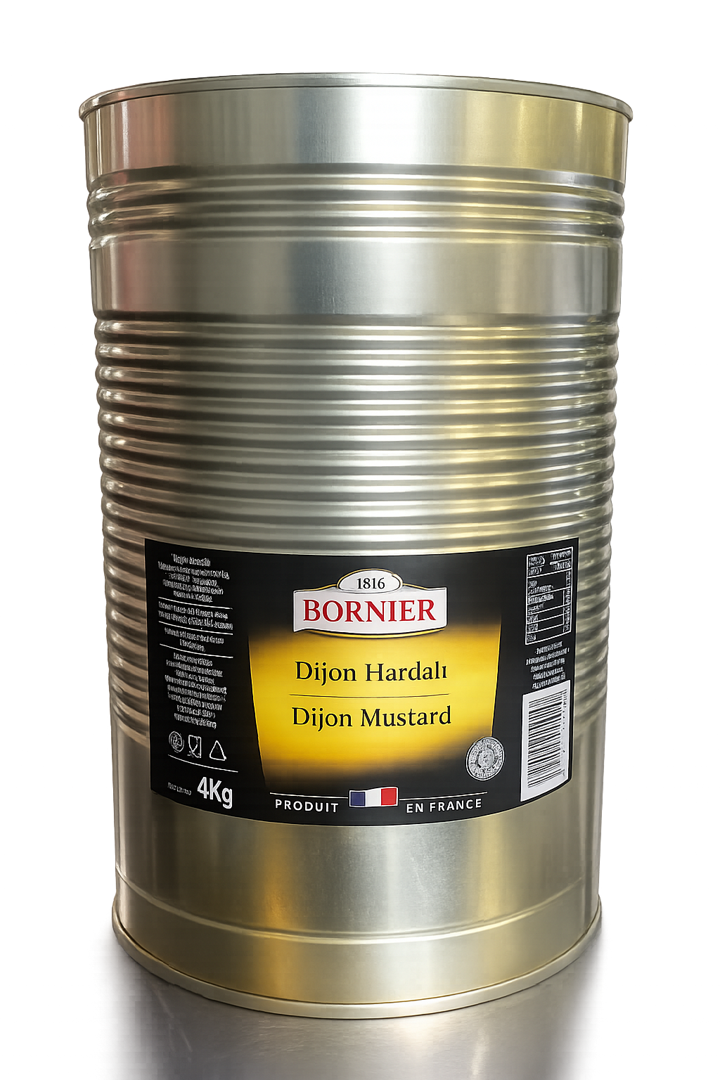 Bornier Moutarde de Dijon – 4 kg