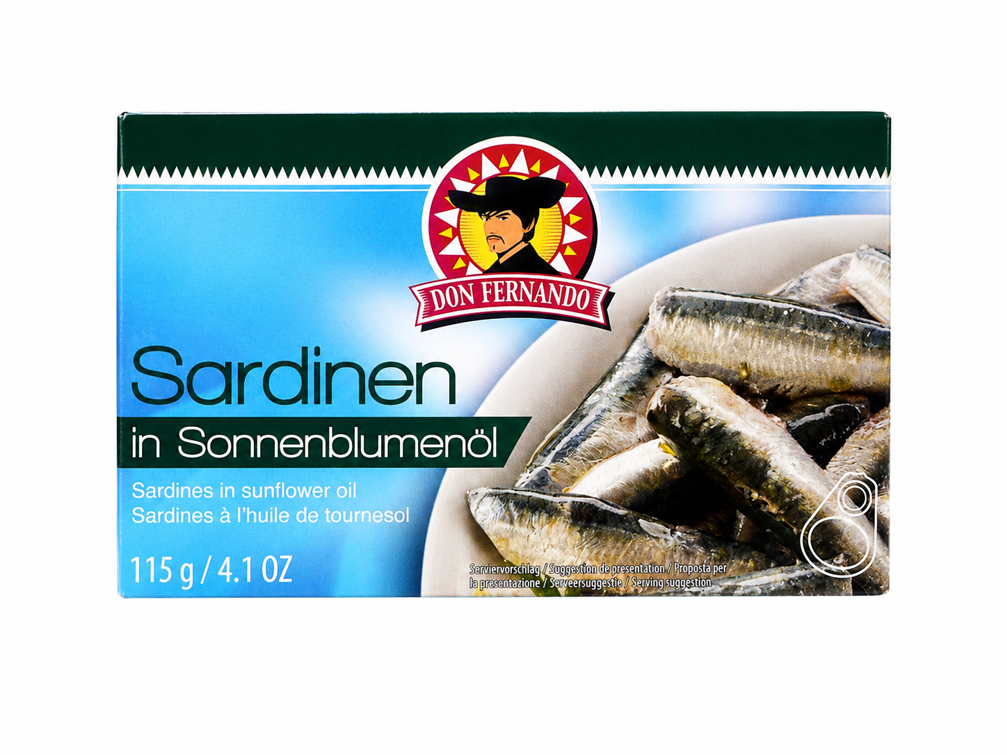 Sardines à l’Huile de Tournesol Don Fernando