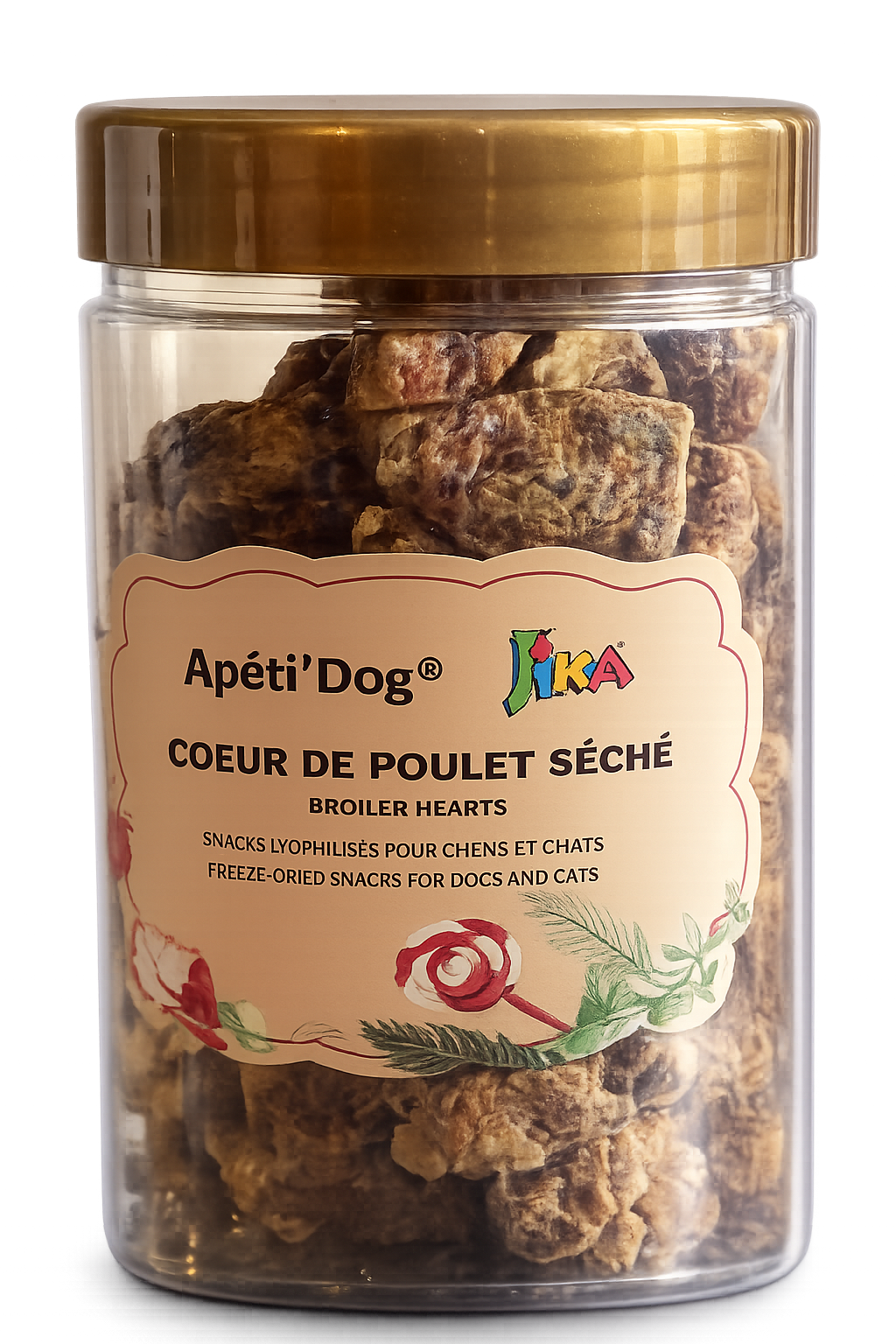 Apéti'Dog – Cœurs de Poulet Séchés