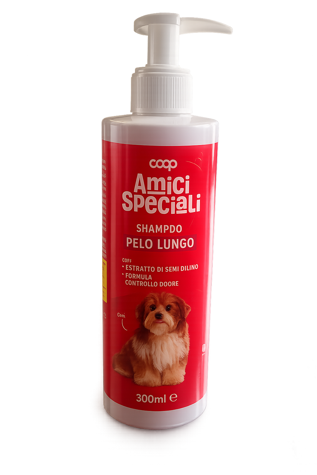 Shampoing pour Chiens à Poils Longs Amici Speciali – 300 ml
