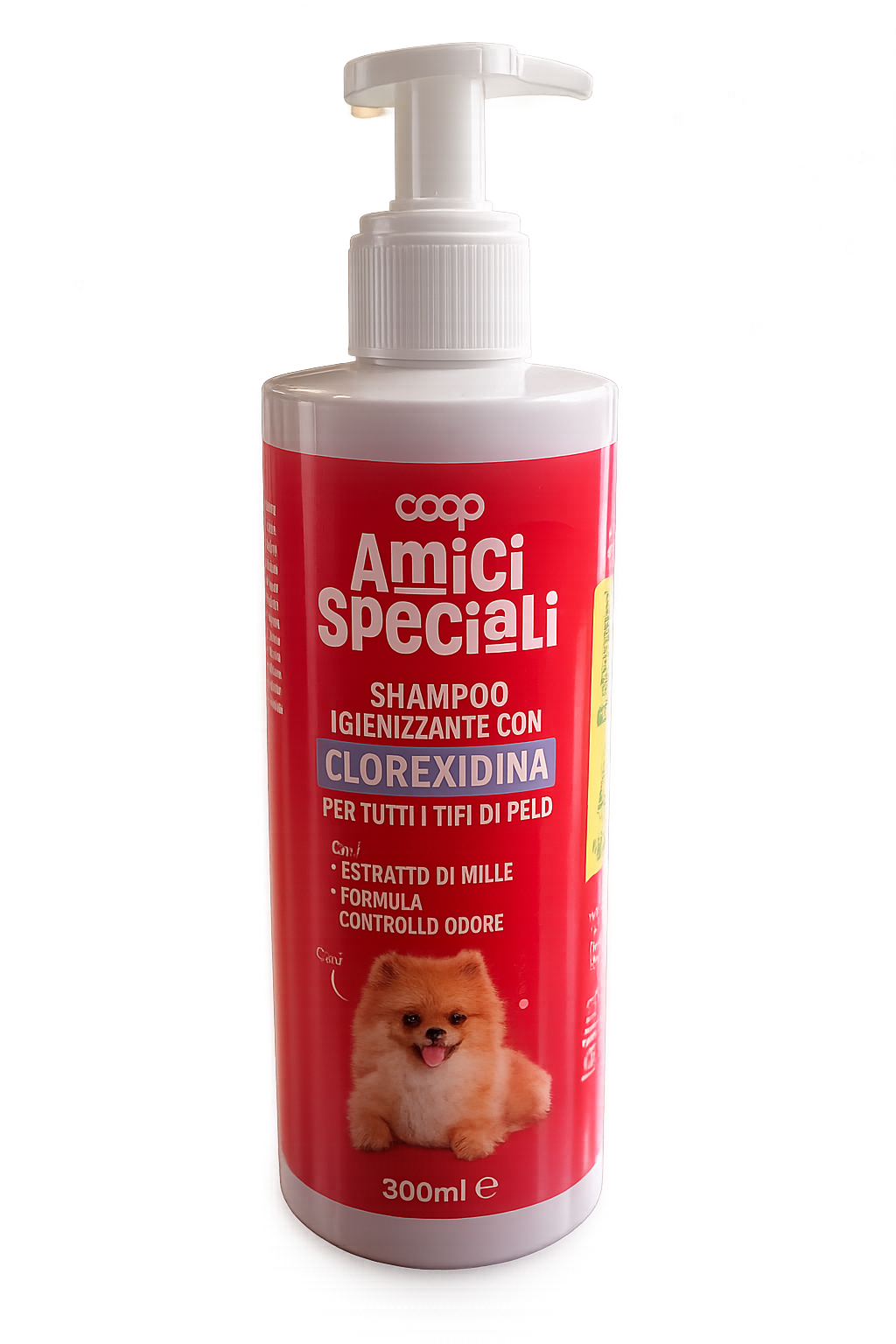 Shampoing Hygiénisant à la Chlorhexidine Amici Speciali – 300 ml