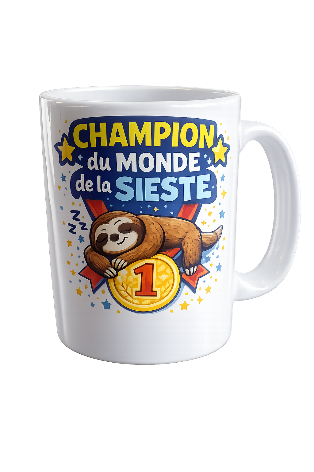 Mug "Champion du Monde de la Sieste"