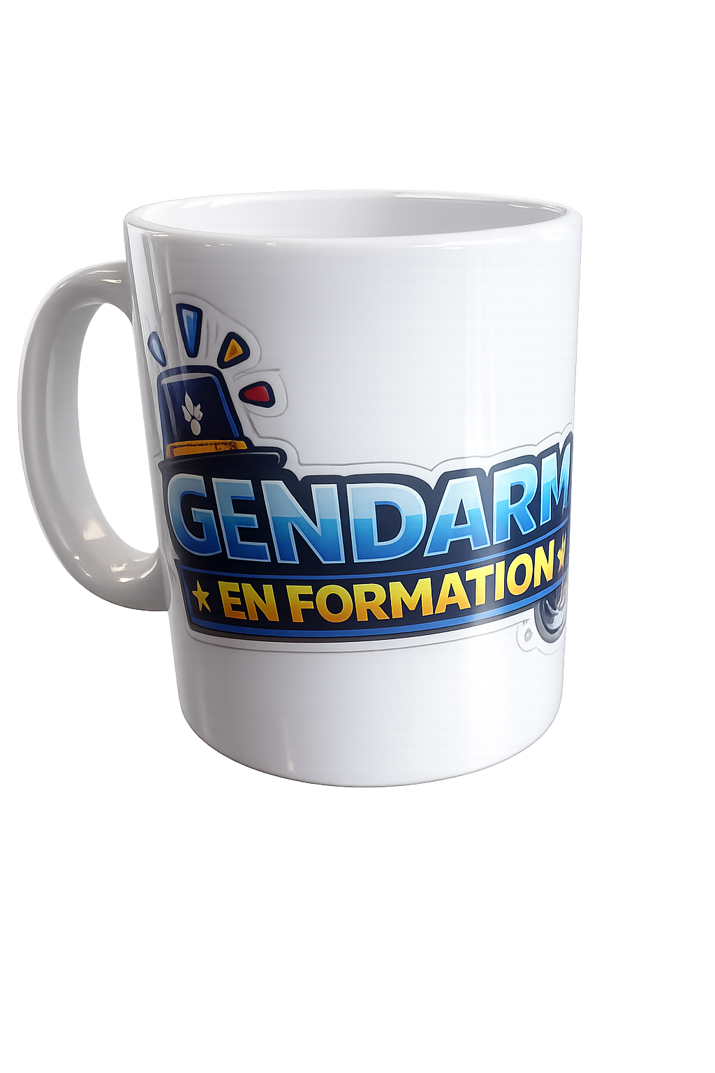 Mug personnalisé « Gendarme en formation »