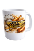 Mug personnalisé « Boulanger en formation »