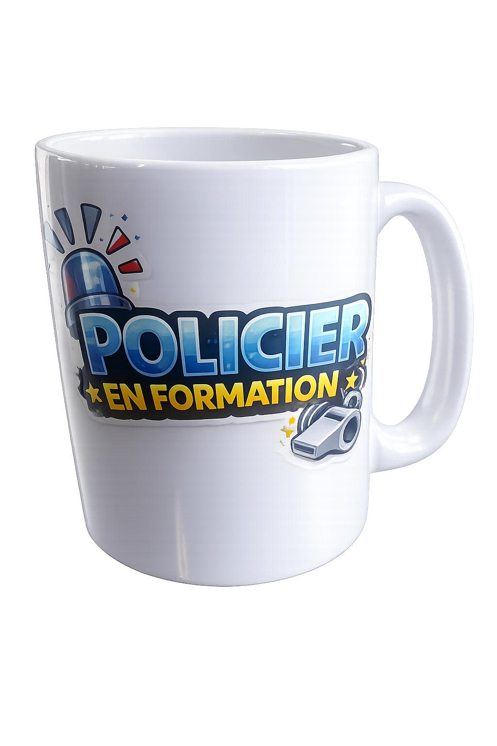 Mug "Policier en formation" – Personnalisé
