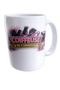 Mug "Coiffeuse en formation" – Personnalisé