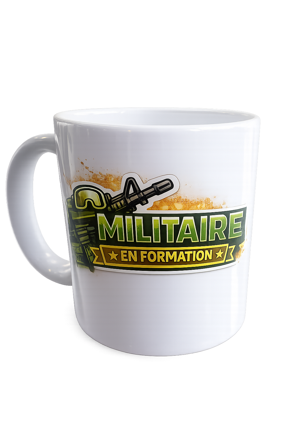 Mug "Militaire en Formation" – Céramique Personnalisée