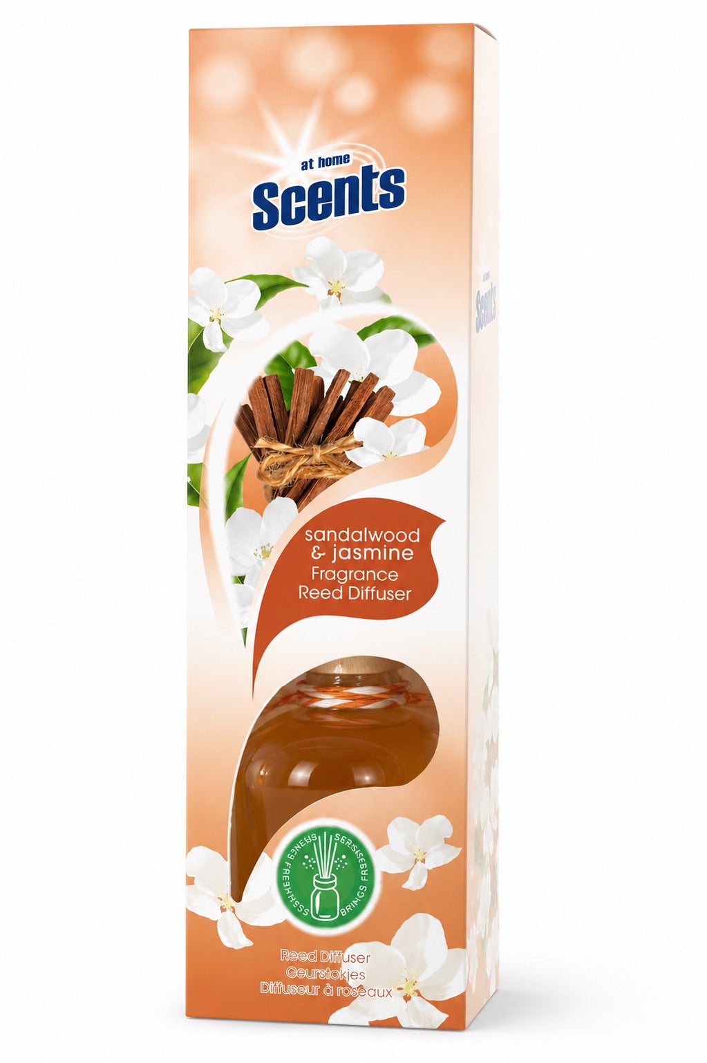 Diffuseur de Parfum Bois de Santal & Jasmin At Home Scents